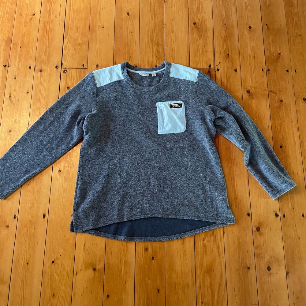 L.L. Bean fleece pullover